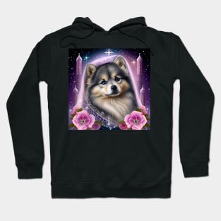 Modest Finnish Lapphund Hoodie